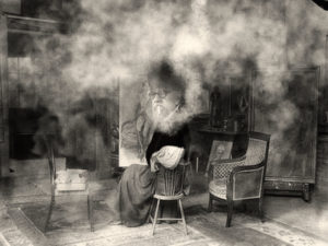 Court Painter & Seated in studio copy