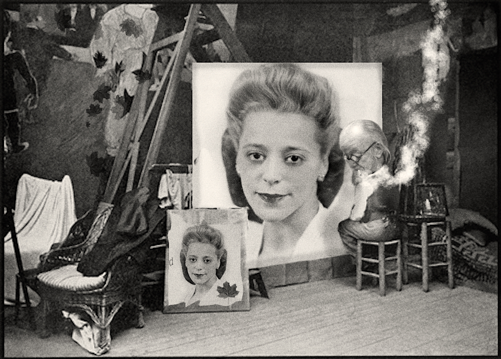 KW320846 Toulouse-Lautrec in his studio in Rue Caulaincourt, from 'Toulouse-Lautrec' by Gerstle Mack, published 1938 (b/w photo) by French Photographer, (19th century); black and white photograph; Private Collection; (add. info.: Henri Marie Raymond de Toulouse-Lautrec (1864-1901); French artist); Ken Welsh; French, out of copyright